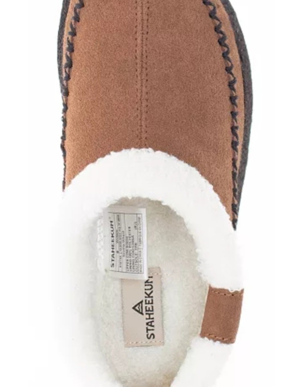 Staheekum Suede Slipper Size 10